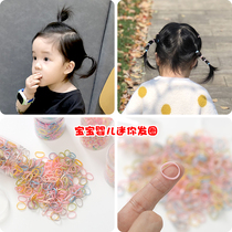 Small children tie hair disposable rubber band baby holster baby tie braids head rope hair accessories do not hurt the hair ring