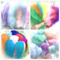 DIY handmade accessories Feather macaron feather goose feather dream catcher Gift box Bobo ball filling decorative materials
