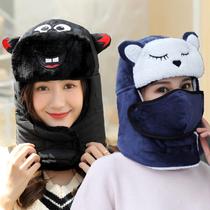 Zhongdang childrens winter childrens cotton hat Mao Dong princess boy Lei Feng hat winter hat thick velvet cold