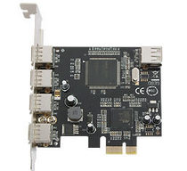 (Xiba)willtek EN101-4E1I i pci-e x1 to usb2 0 expansion card min