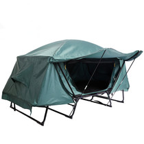 Outdoor equipment from the ground tent 1-2 people double-layer rainproof camping camping fishing leisure thick warm tent