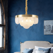 Nordic Postmodern Light Lavish Living Room Chandelier Modern Minimalist Bedroom Lamp Creative Round designer Restaurant Lamp