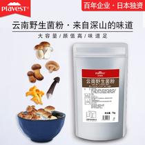 Plavest Yunnan wild mushroom powder seasoning 1kg Commercial dosage Commercial packaging soup cooking restaurant wholesaler
