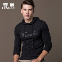 Hooded sweater mens print Korean loose pullover mens sweater young student hoodie jacket autumn trend