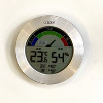 Japan imported CITIZEN hygrometer precision household indoor metal electronic display thermometer