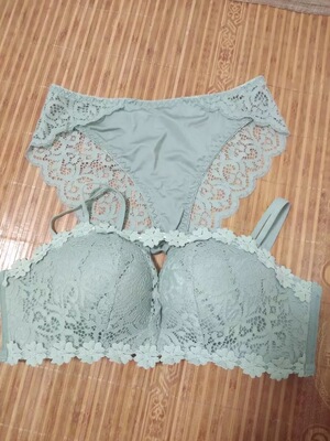 这款内衣刚刚收到，太好看了，质量也没话说，非常愉快的一次购物，以后只认准这一家