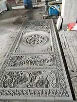 Brick carving antique shadow wall antique brick carving relief blue tile wall accessories plum orchid bamboo chrysanthemum Wufu