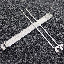 Stainless steel three-way Buddha head crochet hook needle DIY handmade bead piercing tool Buddha beads beaded jewelry accessories