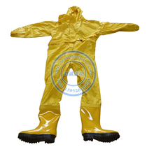 Light chemical protective clothing simple chemical resistant clothing acid and alkali resistant clothing secondary chemical protective clothing fire suit conjoined