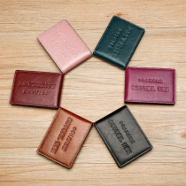 Drivers license holster female personality drivers license driving card bag net red one creative tide brand cute couple fashion