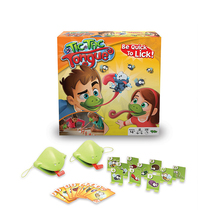 Competitive gluttonous chameleon lizard quick tongue tongue blowing home table game tongue tongue head Competition