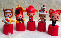 2017 whole family Aaver doll seal ornaments doll small Q Cup coin purse spot