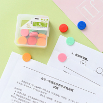 Creative casual clip Ticket clip Binding loose-leaf paper test paper clip Classification clip Stationery Cute small fresh bookmark book clip