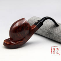 Italian duck Lanatra Heather pipe Nirvana 1 egg handmade glossy E142