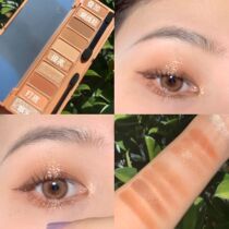 Alice Cottage 19 autumn new baked bread ten color eye shadow plate pearlescent matte light brown BR422