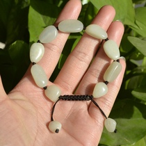 29# Natural Hetian jade bracelet original stone hand
