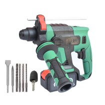 Qimo brushless electric hammer Rechargeable electric pick Lithium electric impact drill Multifunctional concrete wall drill Electric drill Special for home improvement