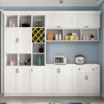 Modern minimalist living room dining side cabinet Customized wine cabinet integrated by wall Multi-functional side cabinet Cupboard Tea Water Cabinet Shelve