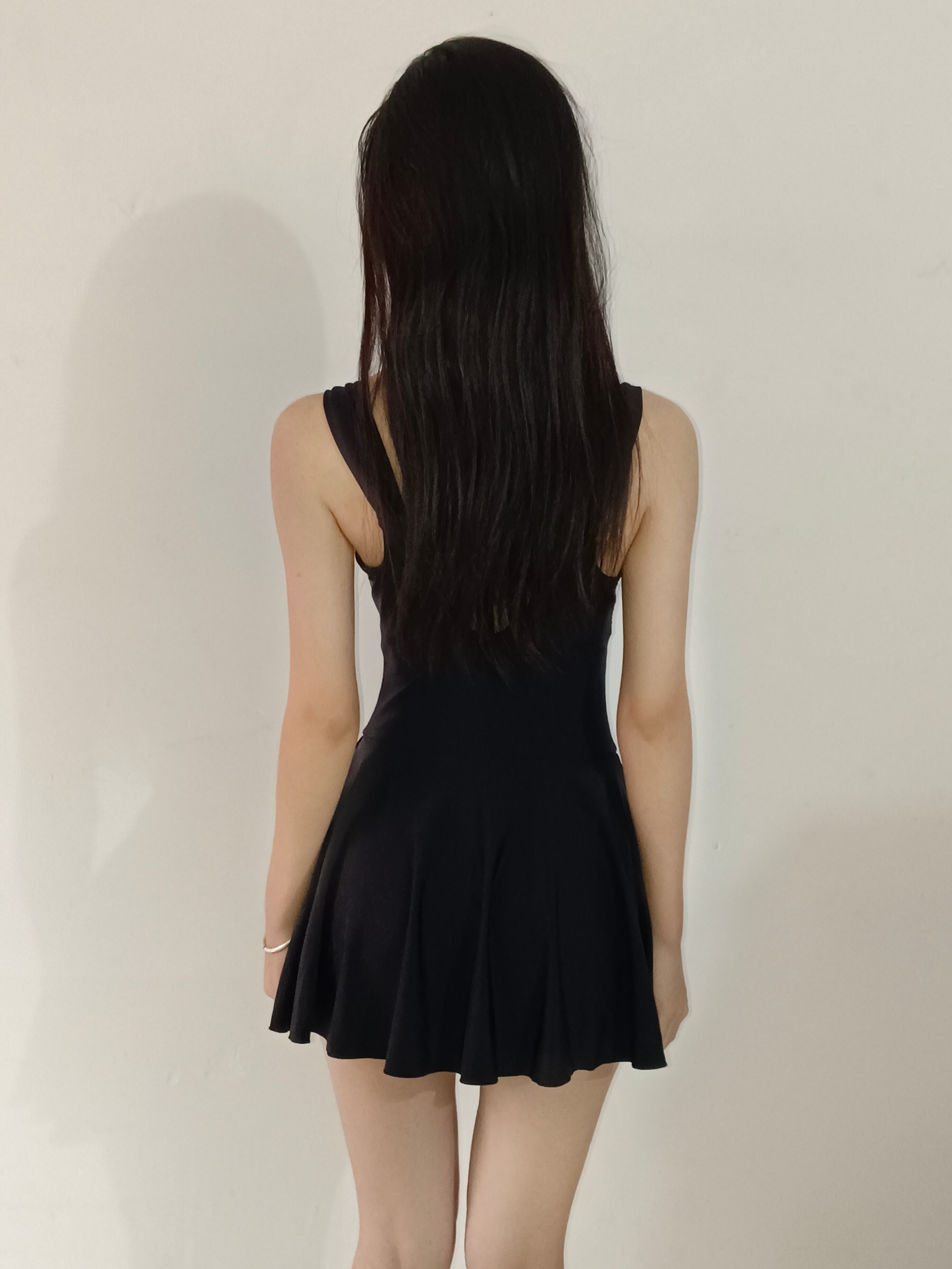 李宁泳衣女款2024年新爆款泡温泉连体裙式遮肚显瘦游泳馆专用泳装