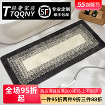 Strip Toilet Absorbent Ground Mat For Home Bath Bathroom Doorway Pedal Mat Toilet Bathroom Anti-Fall Mat