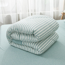 No-print GERANIUM SPRING AUTUMN SEASON QUILT GOOD PRODUCTS DAY STYLE BRIEF KNIT FULL COTTON DOUBLE PURE COTTON HEATING THICK DEPOSIT WITH CORE