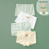 100% Cotton 6 Shorts for Girls Underwear