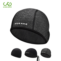 Vosavi bicycle padded fleece ear protection black ski riding headgear sports outdoor warm helmet lining cap