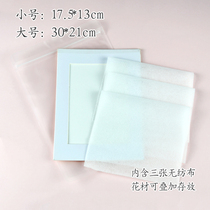 Flower storage bag Dry flower storage Charged flower Dry flower storage Self-sealing bag Plant specimen storage bag