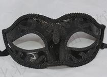 Venice mask masquerade party mask half face mask Halloween mask men and women mask Black