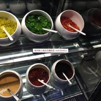 Ceramic Seasoning Bowl Self-service Seasoning bowl Tomato Sauce Bowl Small Hot Pot Mustard candy flush soy sauce bowls Spicy Hot shop