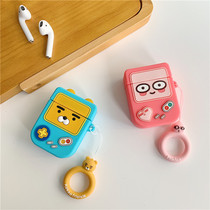 Korean cartoon Kakau AirPods headset Apple game console protective cover silicone anti-drop personality creative tide applicable