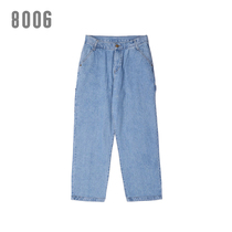 SENSELESS tide brand spring jeans mens straight loose nine-point Korean version of the street trend wild student