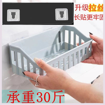 New Kitchen Ginger Garlic Rack Thickened no-mark viscose wall-mounted basket washroom Basket Containing Basket free of punch