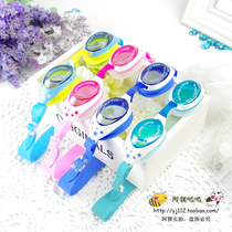 Shuman brand childrens swimming goggles girls boys waterproof anti-fog children baby swimming glasses send earplugs