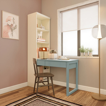 Nordic luxury childrens desk boys and girls teenagers childrens room multifunctional desk bookcase integrated learning table