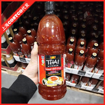 Shanghai spot costco market opening guest Thailand imported THAI THAI sweet spicy sauce chili sauce 1L
