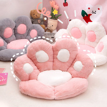 Cushion cushion integrated office sedentary cute ins girl heart winter plush thickened chair cushion butt mat