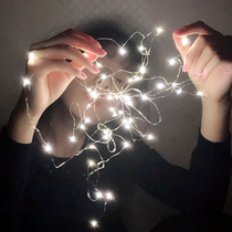 Led light brass wire table white light string girlfriends room decorations ins bedrooms romantic tennis red birthday arrangement supplies