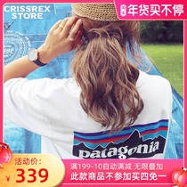 Patagonia Patagonia Ms P-6 Logo Outdoor Leisure Tide Classic Mountain Short Sleeve Tee