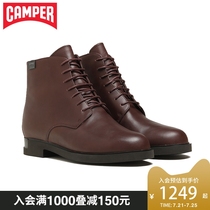 Camper womens shoes Iman fashion trend Martin boots side zipper warm waterproof boots