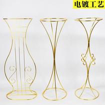 Wedding props iron ornaments road guide plating small waist flower table window decoration wedding table road guide