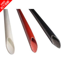 Standing 4KV High Temperature Casing 4 Glass fiber tube High temperature tube Inner fiber outer rubber tube High temperature 400 ° C