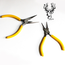 Jewelry DIY handmade needle-nose pliers round-nose pliers jewelry accessories material spring pliers closing tool