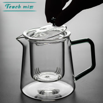 Touch Miss glass teapot heat-resistant bubble teapot high temperature Health cooking teapot kettle set scenting tea maker