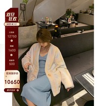 CC fur neon mink new imported purple standard small female mink fur coat winter fur coat female autumn