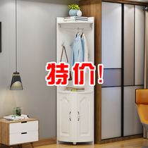 Corner cap cabinet living room corner corner staffing frame simple modern bedroom corner cabinet landing clothes mirror