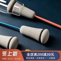 Cup brush Cup artifact long handle bottle brush brush Cup cleaning brush set water cup cup tea cup thermos cup sponge