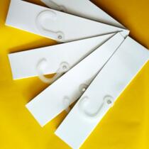 Universal blank fabric hanging card fabric cloth sample adhesive hook textile white cardboard 400g gray cardboard 700g hundred sheets