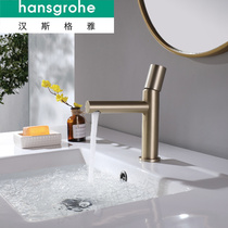 German hansgeja black full copper table basin tap accessories washbasin gold hot and cold tap bathtub washbasin