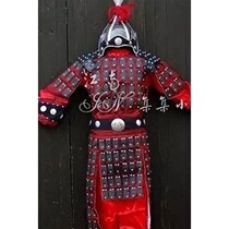 Young children Adult ancient clothes Hanfu boys ancient Three Kingdoms Period general to perform costumes of the sergea Lubu Table